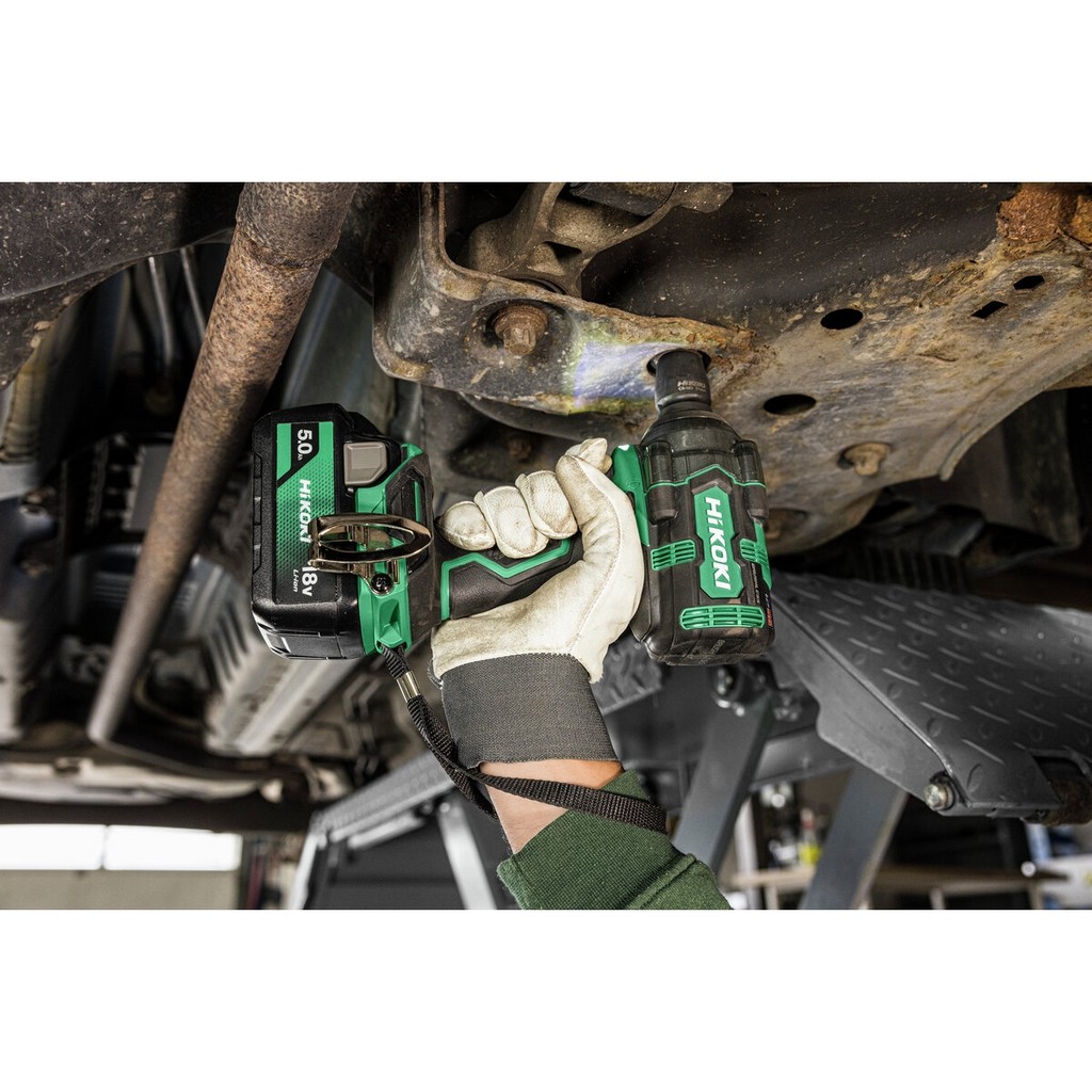 HiKoKi Akku-Schlagschrauber WR18DHW2Z + Steckschlüssel-Box+Akku+Schnellladegerät HiKoKi Akku-Schlagschrauber WR18DHW2Z + Steckschlüssel-Box+Akku+Schnellladegerät