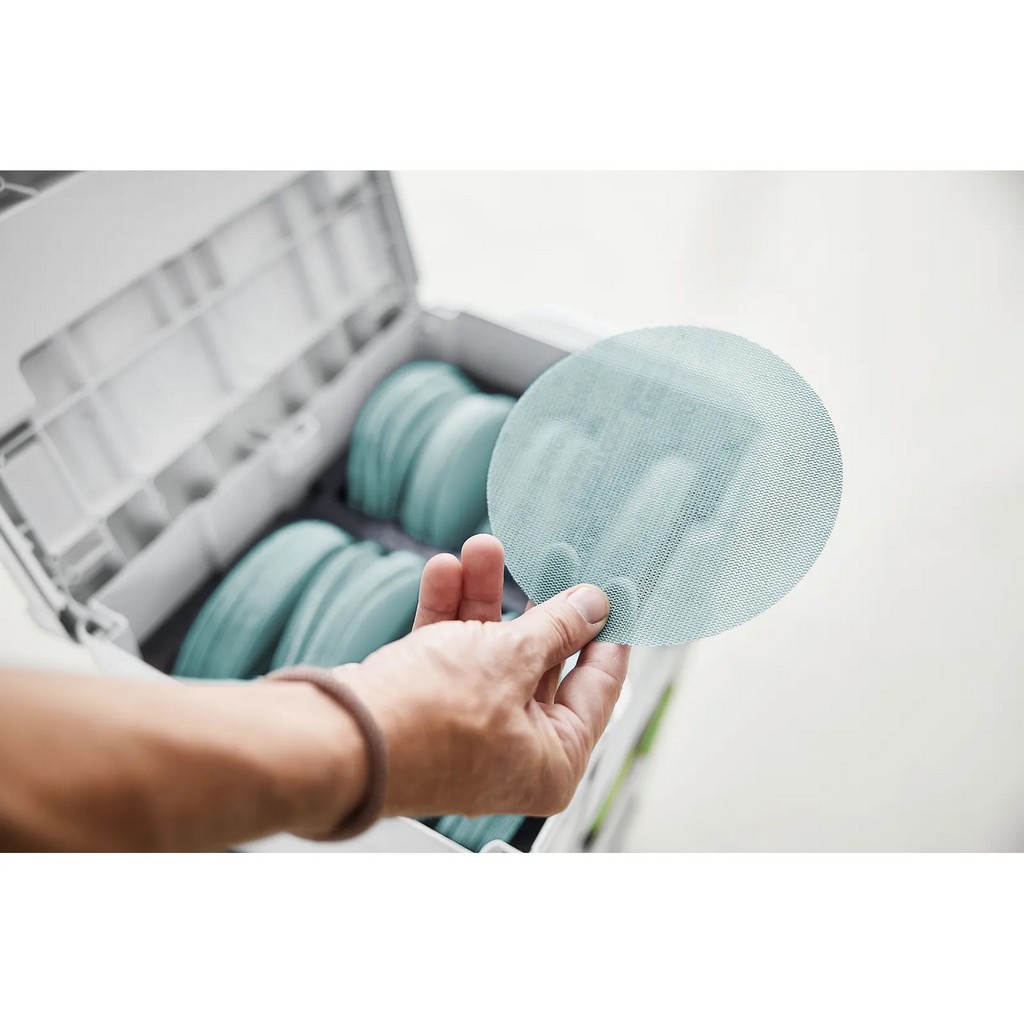 Festool Schleifmittel Systainer D150 GR NET SYS Granat 150 mm Durchmesser 578718 Festool Schleifmittel Systainer D150 GR NET SYS Granat 150 mm Durchmesser 578718