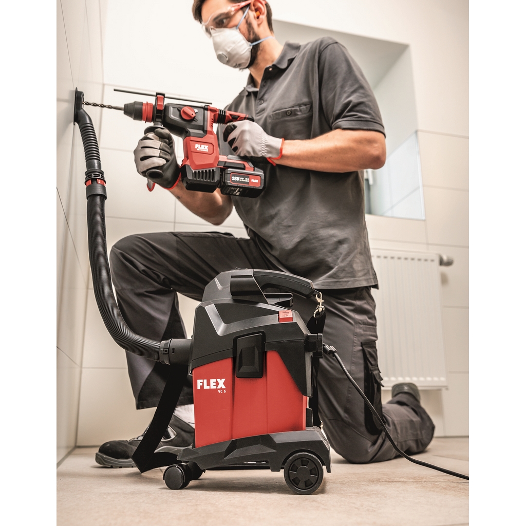 Flex Akku-Kombi-Bohrhammer CHE2-26 18.0 Nr. 491314 + Schnellspannbohrfutter Flex Akku-Kombi-Bohrhammer CHE2-26 18.0 Nr. 491314 + Schnellspannbohrfutter