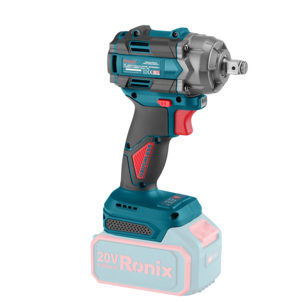 Ronix Akku Schlagschrauber 500Nm 1/2 Zoll LED für Makita 18 V Solo 8673C Ronix Akku Schlagschrauber 500Nm 1/2 Zoll LED für Makita 18 V Solo 8673C