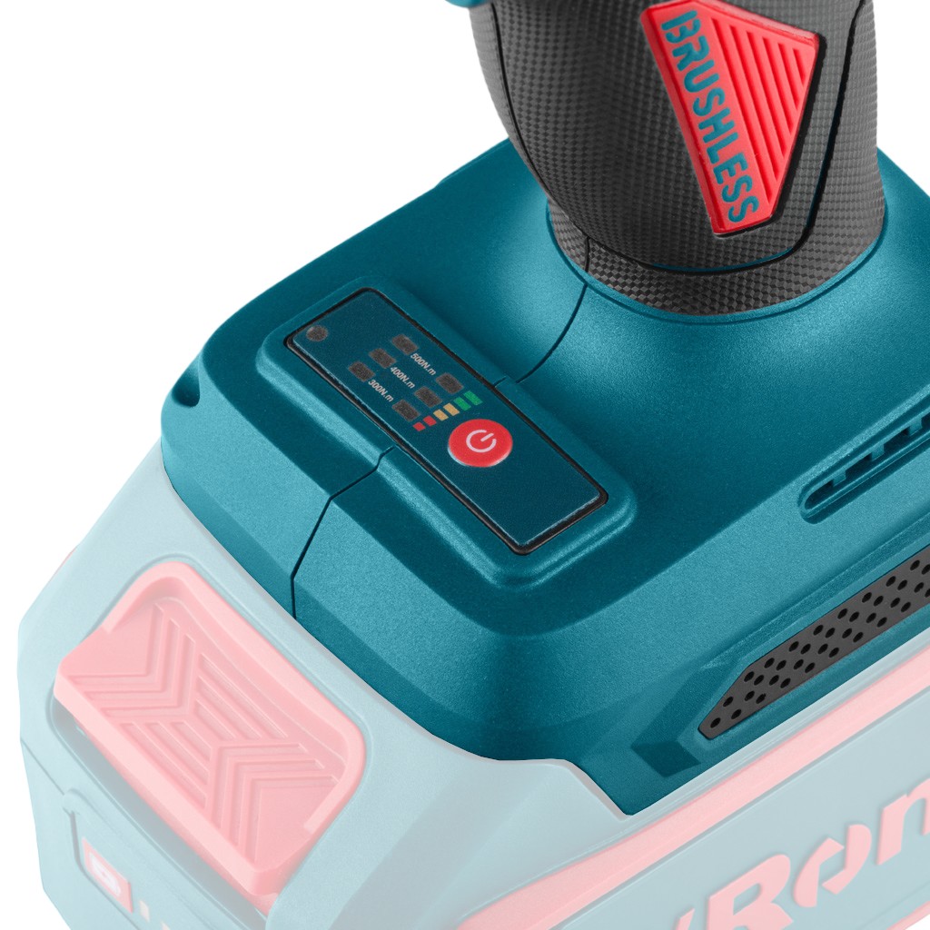 Ronix Akku Schlagschrauber 500Nm 1/2 Zoll LED für Makita 18 V Solo 8673C Ronix Akku Schlagschrauber 500Nm 1/2 Zoll LED für Makita 18 V Solo 8673C