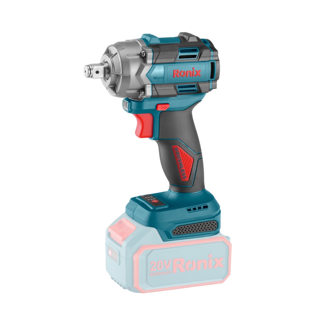 Ronix Akku Schlagschrauber 500Nm 1/2 Zoll LED für Makita 18 V Solo 8673C Ronix Akku Schlagschrauber 500Nm 1/2 Zoll LED für Makita 18 V Solo 8673C