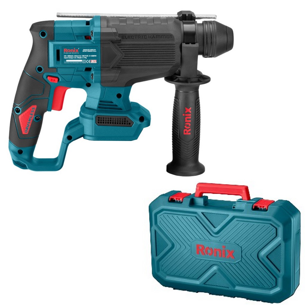 Ronix Akku Bohrhammer 2,5 J SDS-Plus bohren schlagbohren für Makita 18 V 8678C Ronix Akku Bohrhammer 2,5 J SDS-Plus bohren schlagbohren für Makita 18 V 8678C