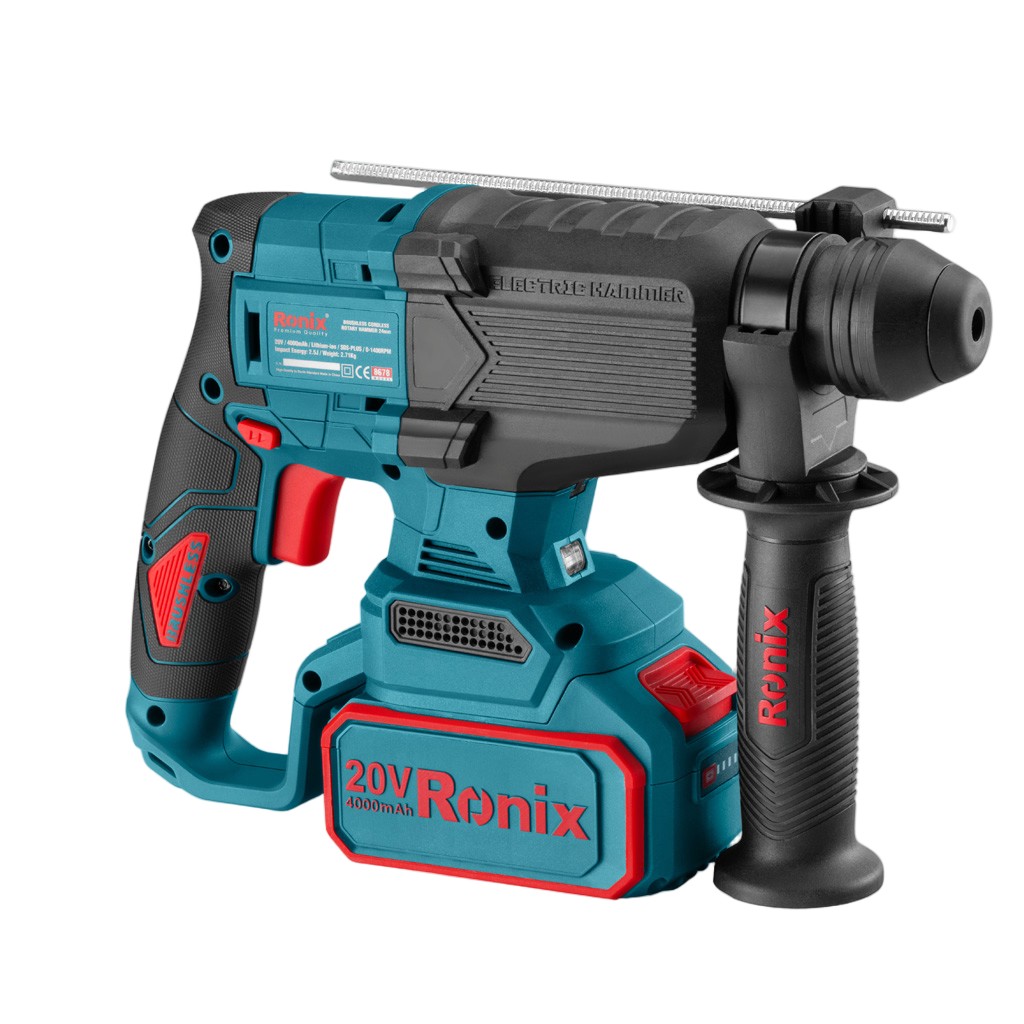 Ronix Akku Bohrhammer 2,5 J SDS-Plus bohren schlagbohren für Makita 18 V 8678C Ronix Akku Bohrhammer 2,5 J SDS-Plus bohren schlagbohren für Makita 18 V 8678C