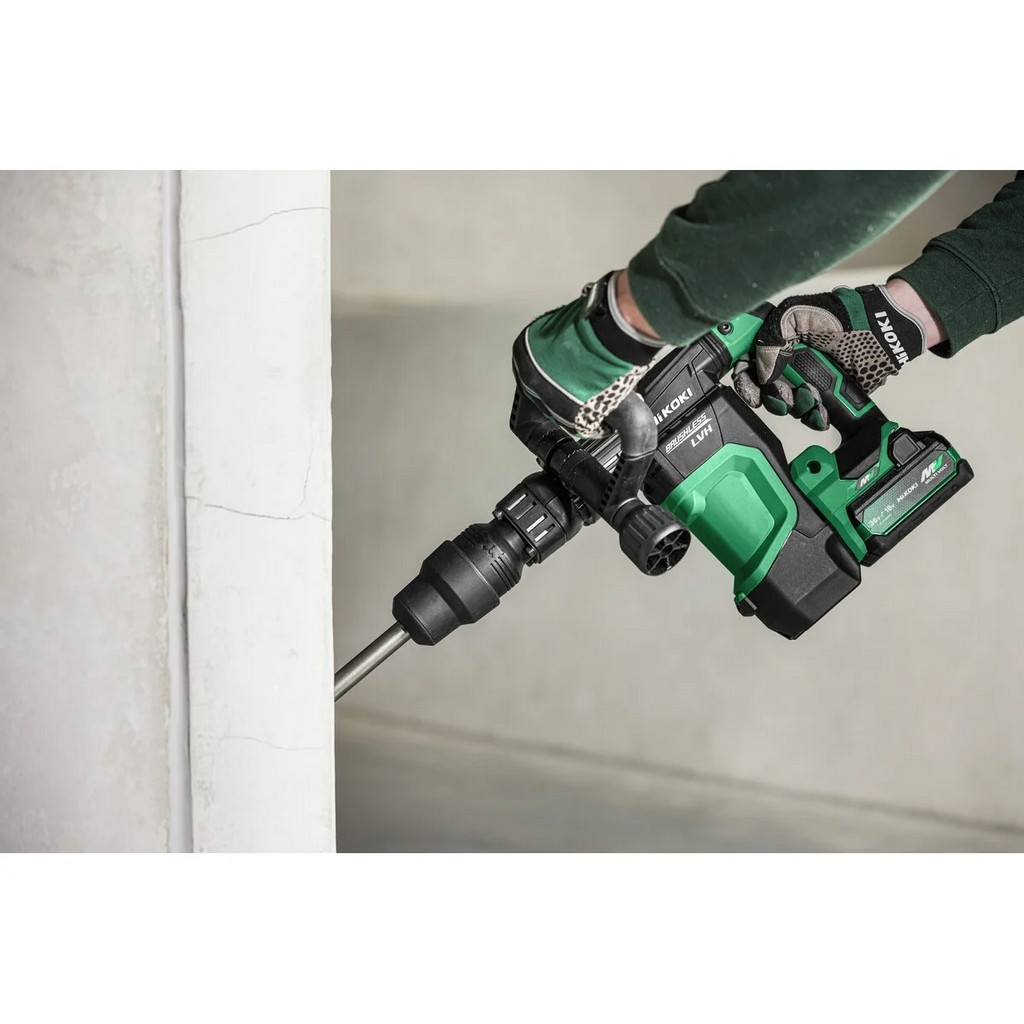 Hikoki Akku-Meißelhammer 36 V SDS Max 6,8 Joule mit LVH 12 Stufen H3641DAW2Z Hikoki Akku-Meißelhammer 36 V SDS Max 6,8 Joule mit LVH 12 Stufen H3641DAW2Z