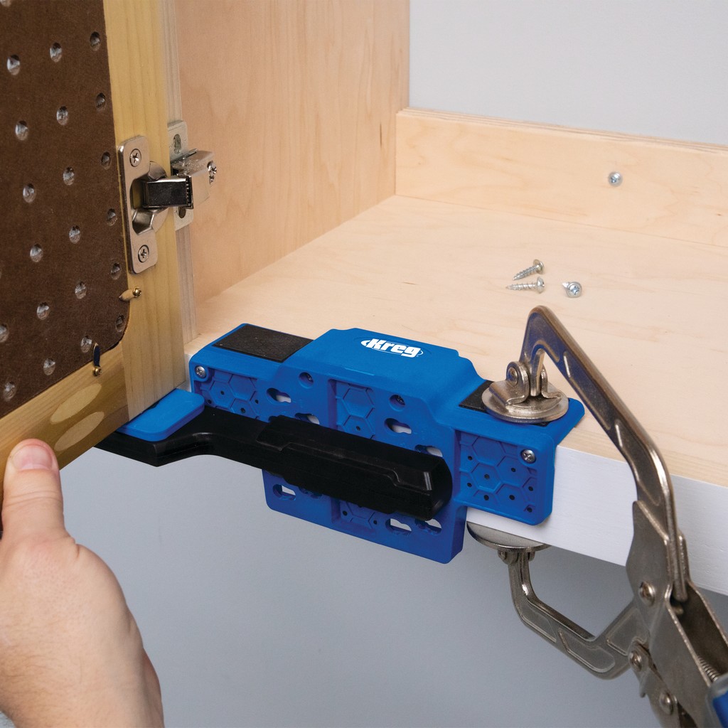 Kreg Montagevorrichtung für Schranktüren Installation Einbau Montage KHI-CDIJ Kreg Montagevorrichtung für Schranktüren Installation Einbau Montage KHI-CDIJ