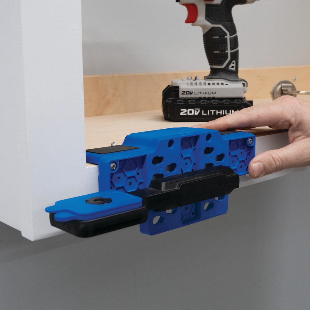 Kreg Montagevorrichtung für Schranktüren Installation Einbau Montage KHI-CDIJ Kreg Montagevorrichtung für Schranktüren Installation Einbau Montage KHI-CDIJ