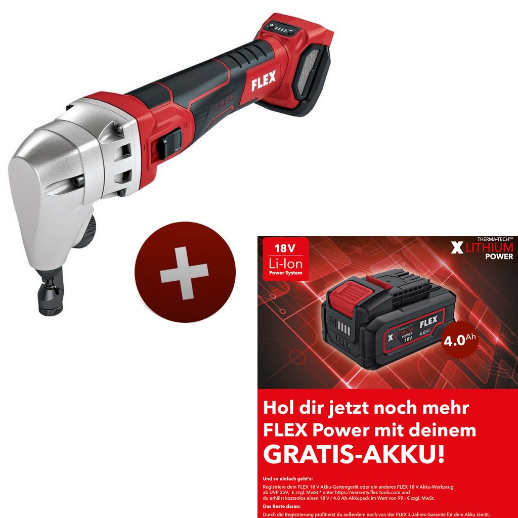 Flex Akku Knabber 18V KNE 16 18.0-EC C ohne Akku ohne Ladegerät 531584 Flex Akku Knabber 18V KNE 16 18.0-EC C ohne Akku ohne Ladegerät 531584