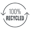 100%-recycled