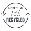 more-than-75%-recycled