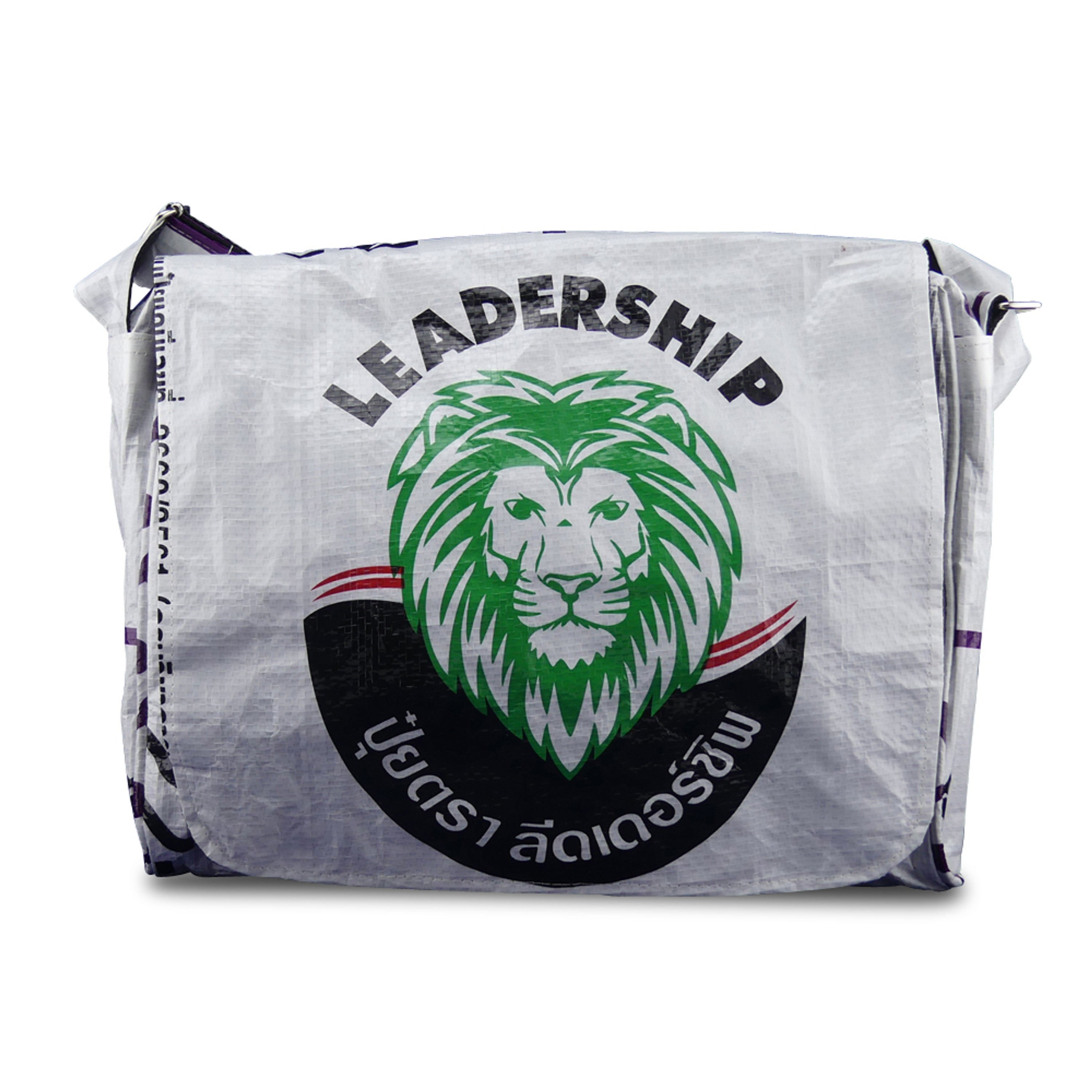 Messenger Bag Maly aus Zementsack Upcycling Deluxe Nachhaltiges