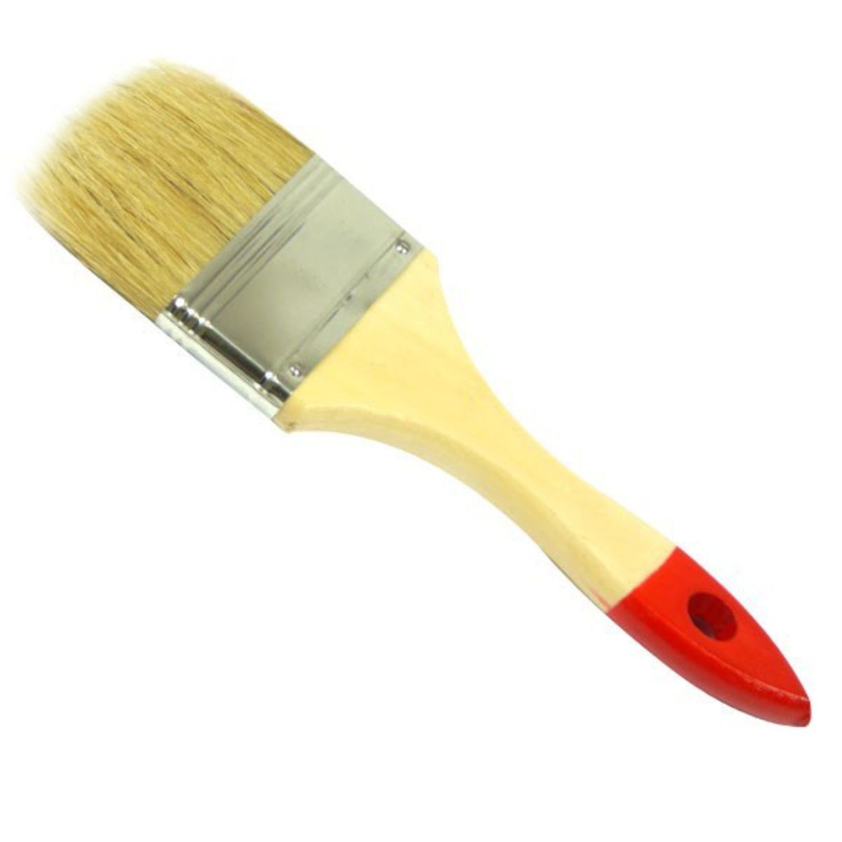 Pinsel Flachpinsel 60mm Malerpinsel Lackpinsel Chinaborsten Holzstiel