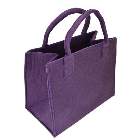 filztasche lila