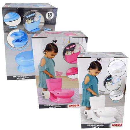 Baby Töpfchen Rosa - Kinder Toilette Fürs Trockenwerden, Mit Papierhalter