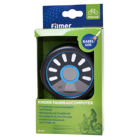Fahrradtachometer mit 2 Funktionen & Motorgeruschen fr Kinder  Fahrradcomputer | Marabellas Shop