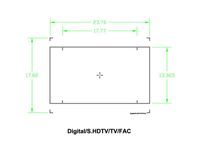 Ground Glass UDF Digital SHDTV TV FAC