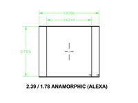 Ground Glass UDF 2,39 1,78 Anamorphic (Alexa)