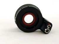 Heatable eyecup with shutter, 12V