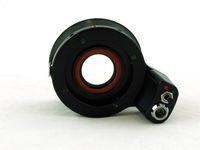 Heatable eyecup with shutter, 24V