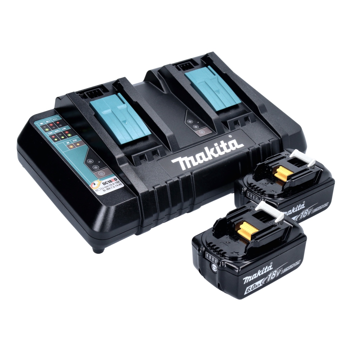 Kit Batterie Makita Power Source 18V 4Ah, 2 Batterie BL1840B E Caricabatterie DC18RC - Foto 4