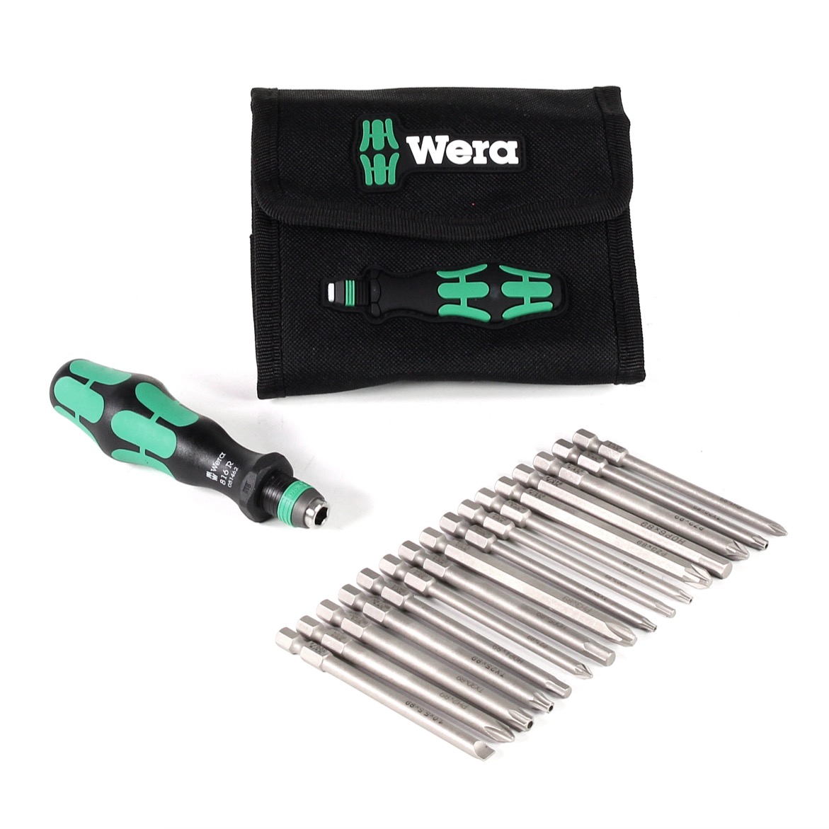 Wera Kraftform Kompakt 60 Bit-Schraubendreher 1/4" 6,3 Mm + Tasche ...