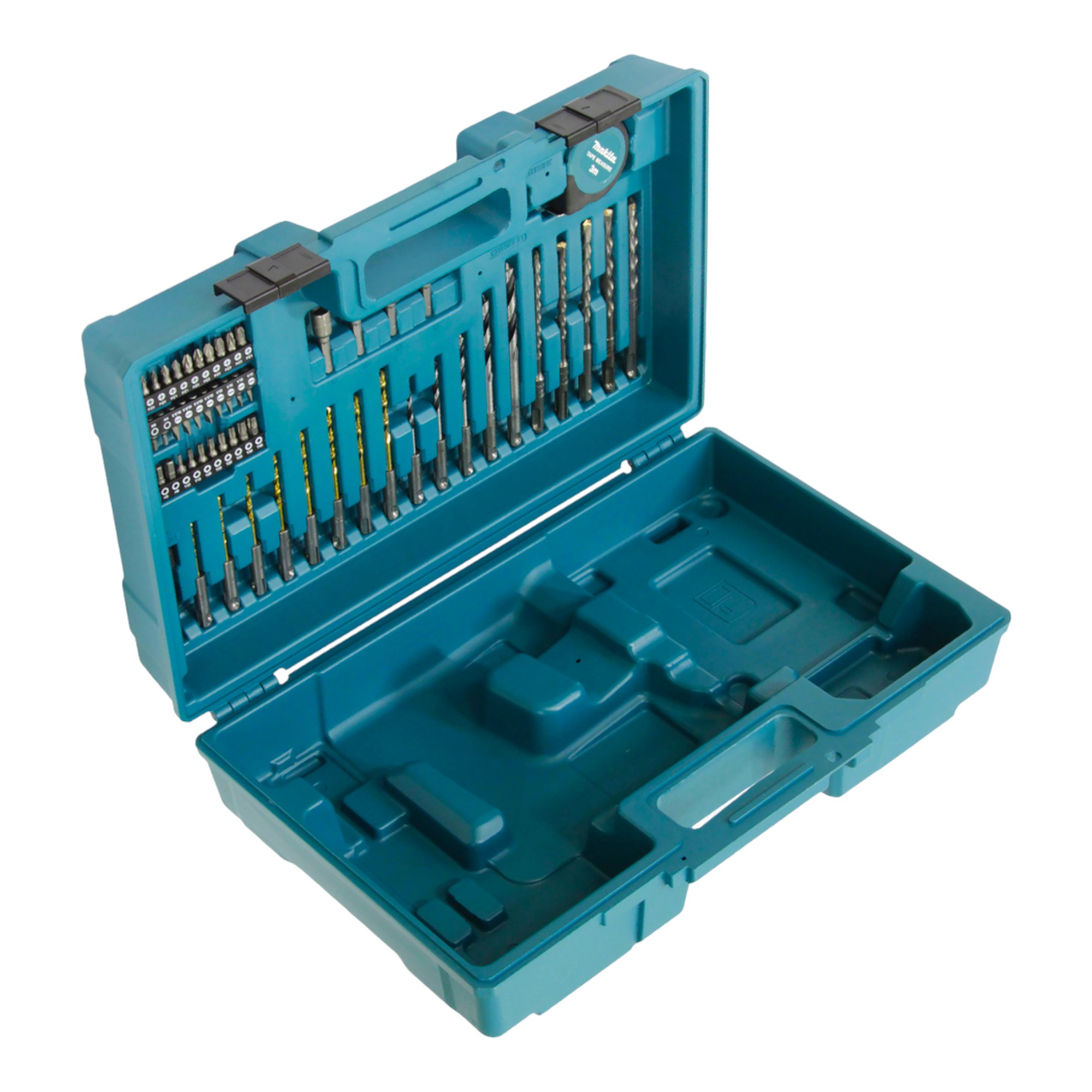 Makita 183W49-4 Koffer 48 x 32 x 14 cm + 65 tlg. SDS-plus Zubehör