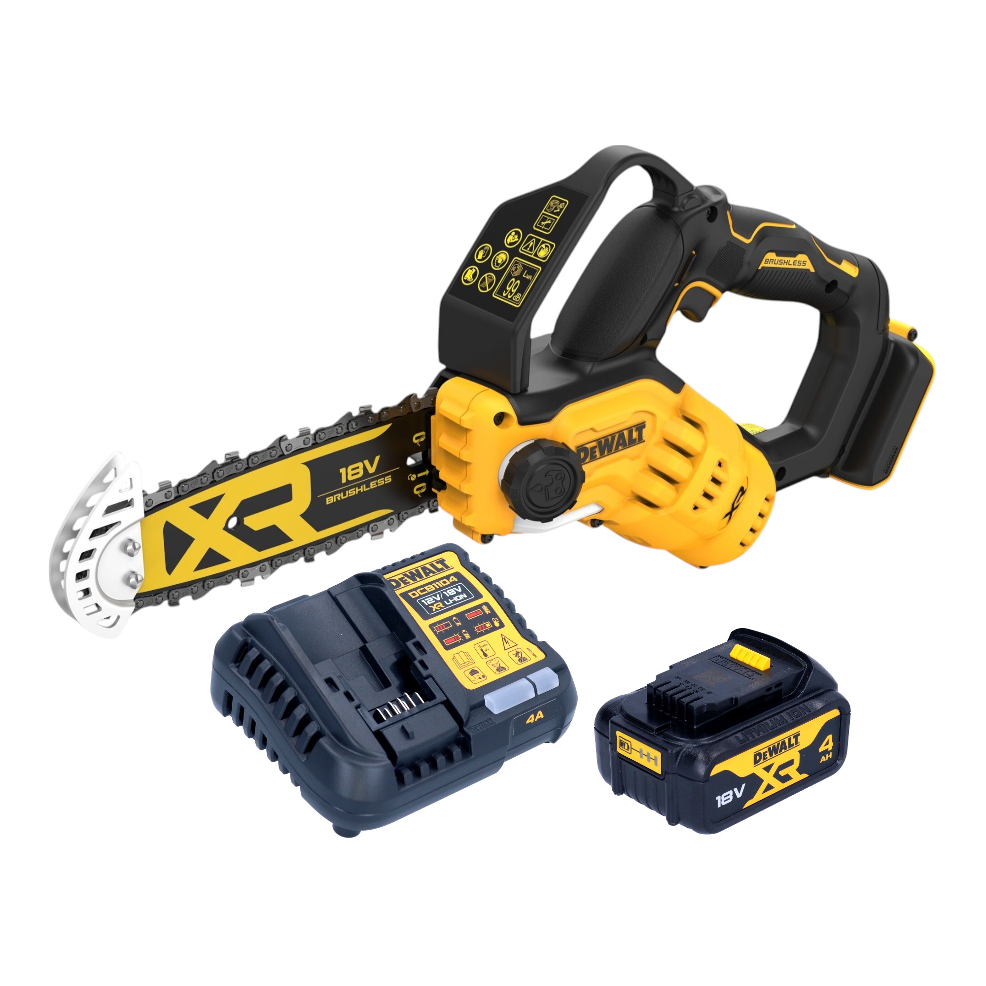 kax DeWalt DCMPS 520 M1 Akku Astsäge 18 V 20 cm Brushless + 1x Akku 4