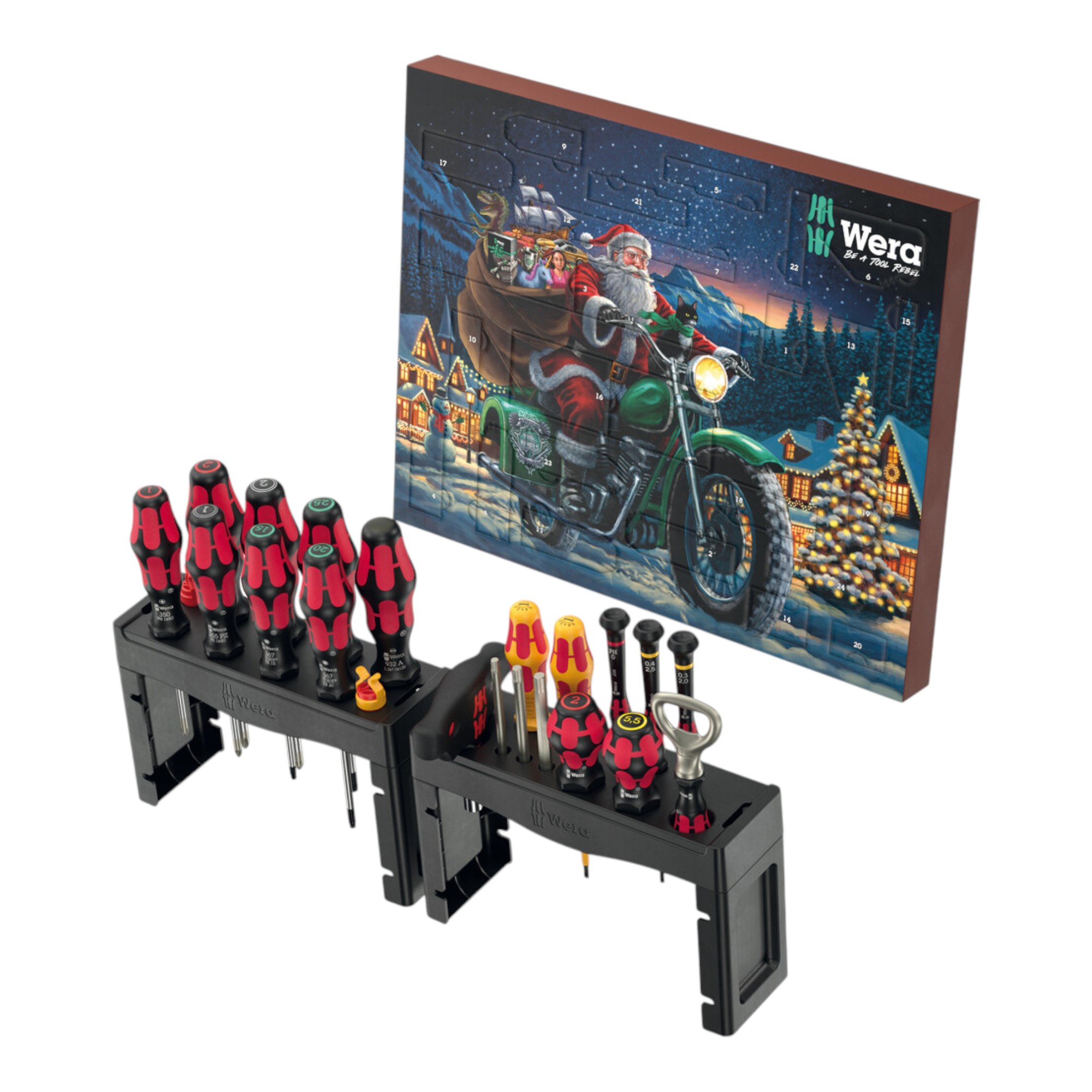 Wera Adventskalender 2025 Edition Handwerkzeug Set 28 tlg