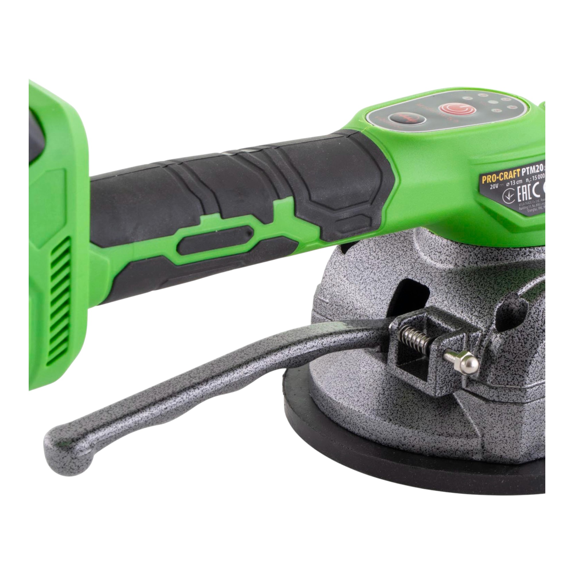 vibration iphone verstärken Procraft PTM20-1b-c Akku Vibration Fliesen Saugheber 20 V + 1x Akku 2,0 Ah  + Ladegerät + Koffer