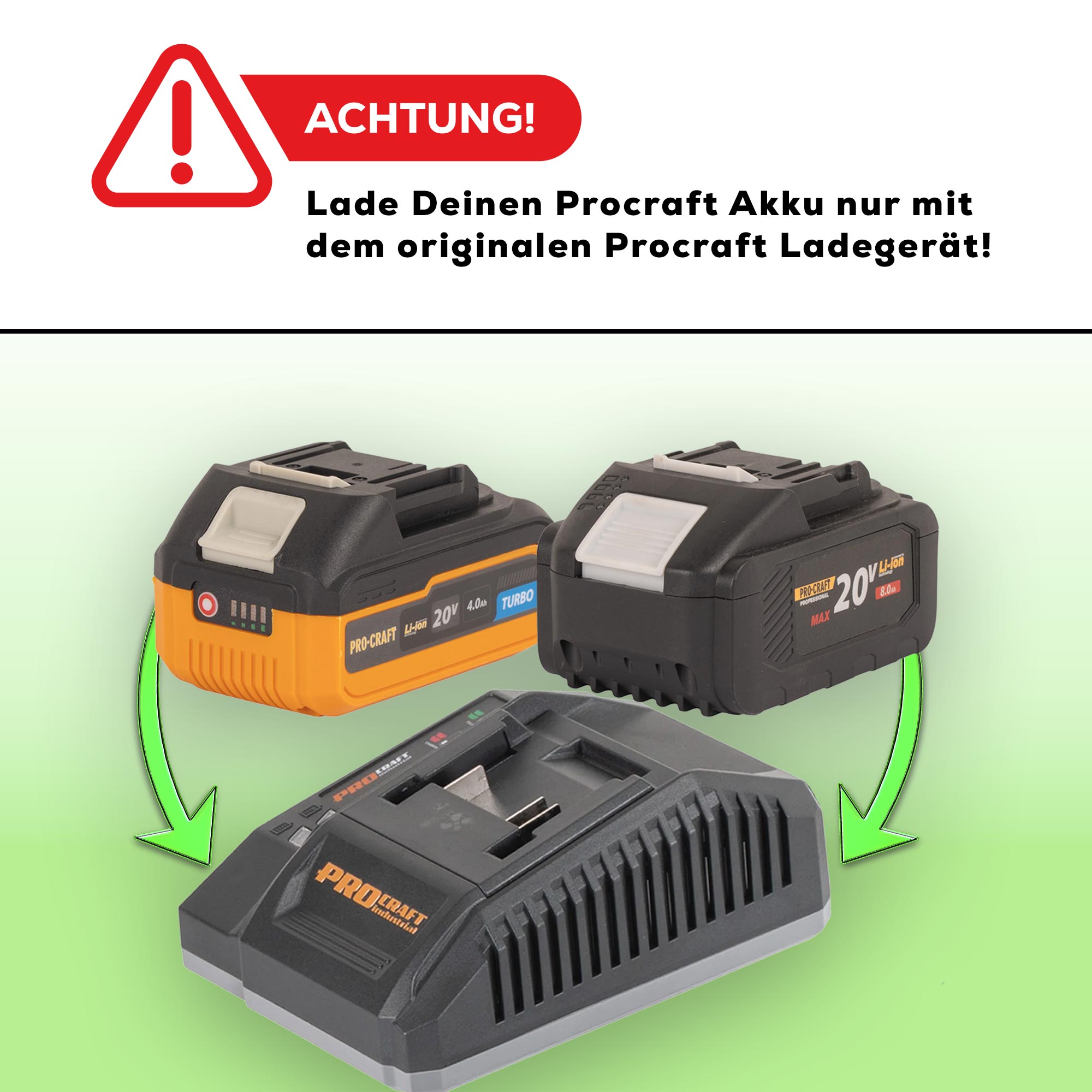 Procraft PTM20-1b-c Akku Vibration Fliesen Saugheber 20 V + 1x Akku 2,0 Ah  + Ladegert + Koffer | DINOTECH e.K.