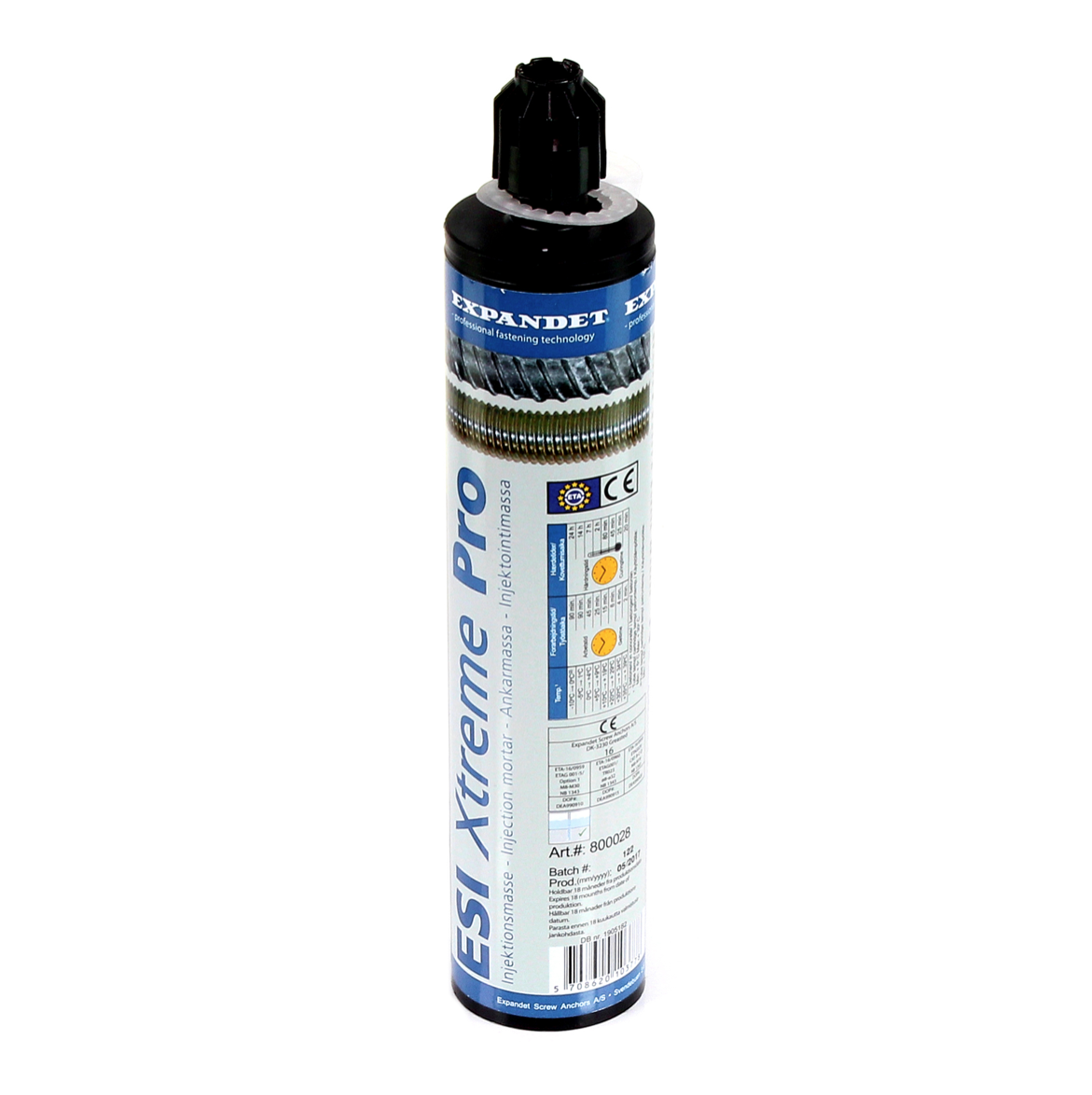 Expandet ESI Xtreme Pro Verbundmörtel Injektionsmasse 10x 280 ml + 20x Mischdüsen