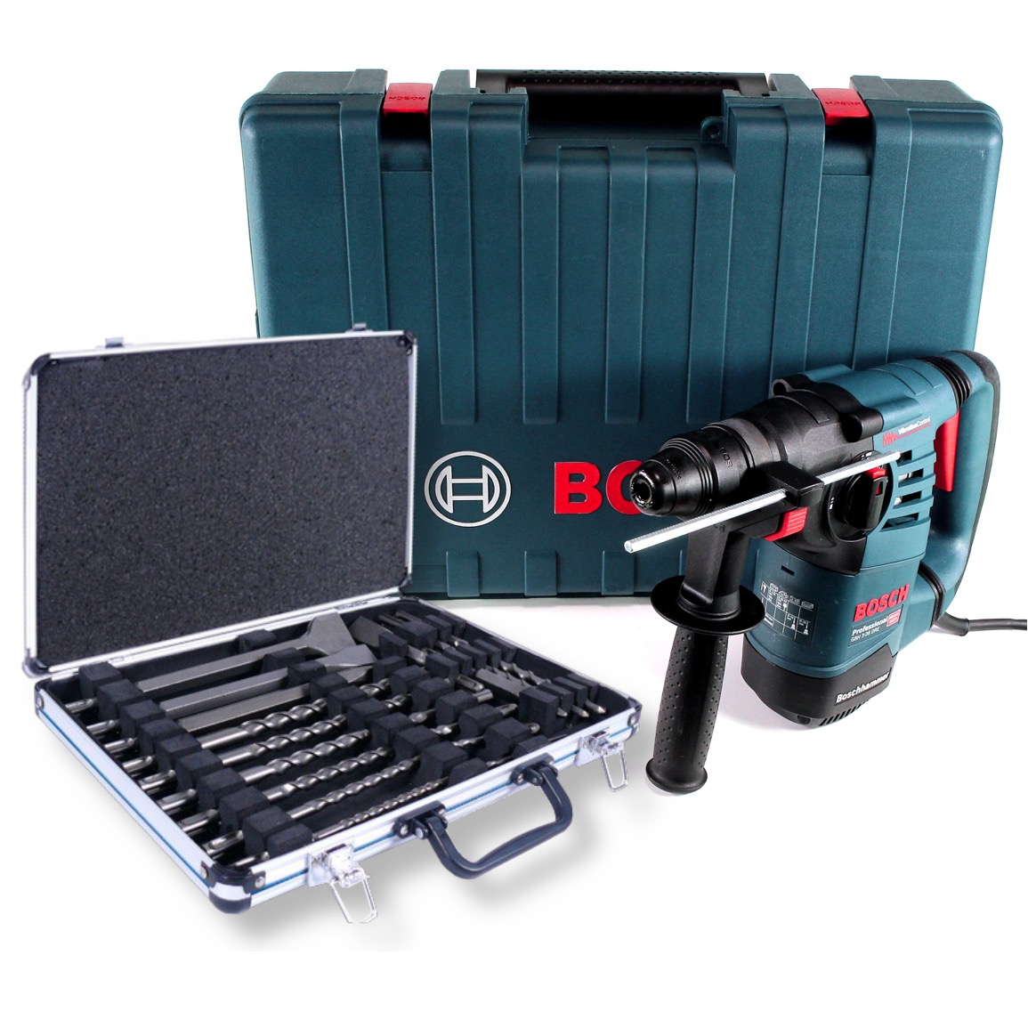 SDS Meißel Bohrer Set Flachmeißel Spitzmeißel für BOSCH Bohrhammer GBH 18 36