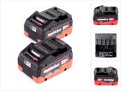 Metabo Akku Set 18V mit 2x Akku LiHD 5 5Ah 625368000