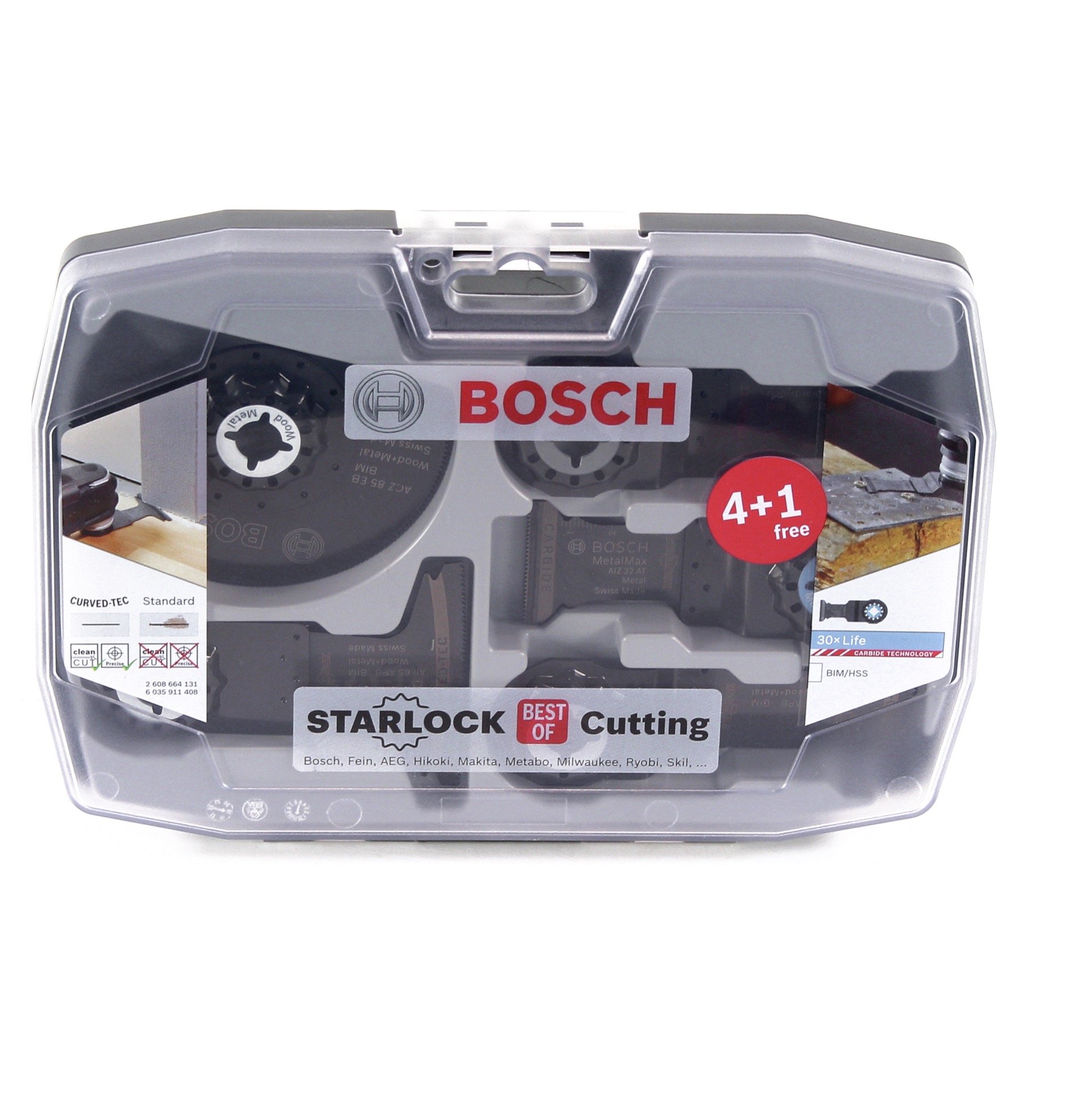 Bosch Segements/ägeblatt Holz und Metall f/ür Multifunktionswerkzeuge Starlock ACZ 85 EB BIM