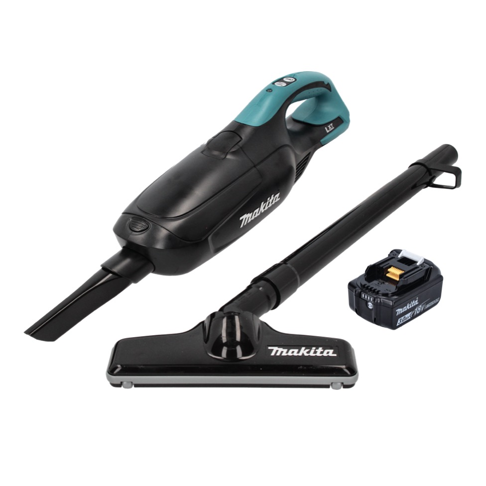Makita DCL 182 F1 B Akku Staubsauger 18 V Schwarz + 1x Akku 3,0 Ah