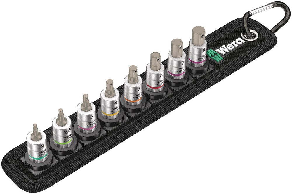 WERA Steckschlüsselsatz Belt 2 8-teilig ( 4000821172 ) | DINOTECH e.K