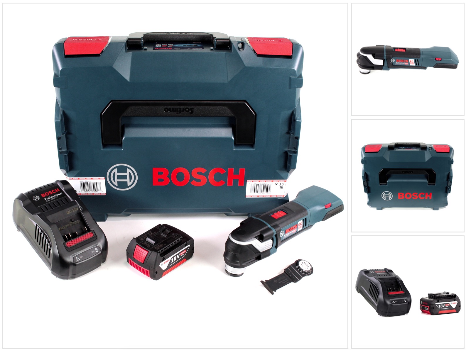 Bosch GOP 18V-28 Akku Multi-Cutter 18V StarlockPlus Brushless+Akku 5Ah ...