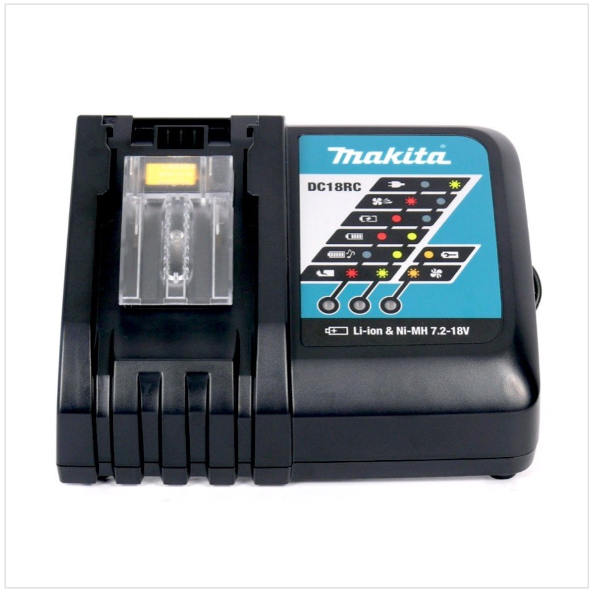 Makita Akku Power Set 18V mit 2x BL 1860 B 6,0 Ah Akku + DC 18 RC Ladegerät