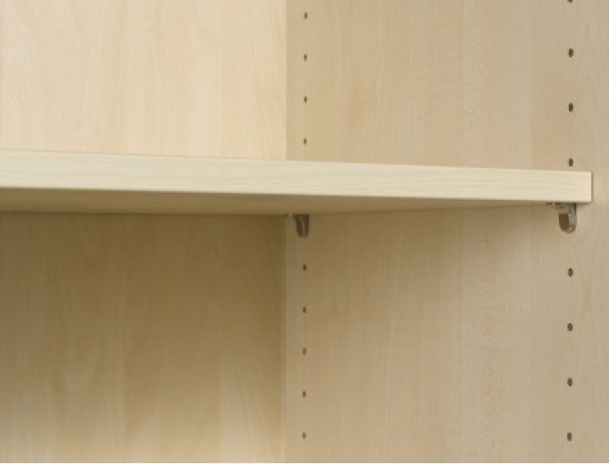 Schiebet/ürenschrank B/üro abschlie/ßbar Buche//Wei/ß B/üroschrank aus Holz,Oberboden 25 mm 800x425x1182 mit Standf/ü/ßen Geram/öbel