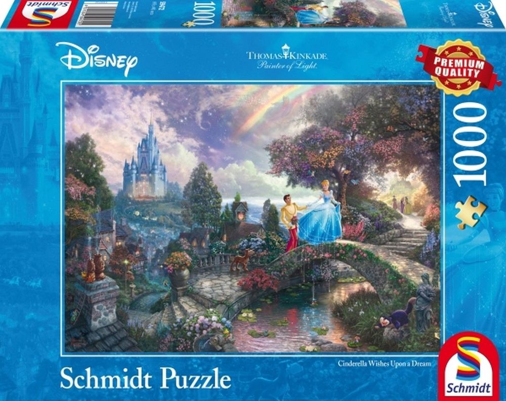 Puzzle Thomas Kinkade Disney Cinderella 1000 Teile