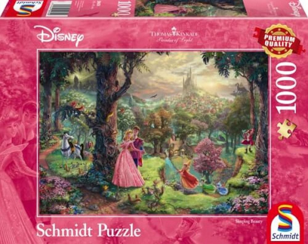 Schmidt Spiele Disney Dornröschen, Puzzle Thomas Kinkad