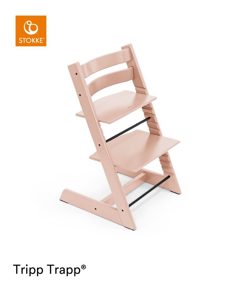 Stokke | Mitwachsender Treppenhochstuhl Tripp Trapp® serene pink | 100134 | 7040351001342