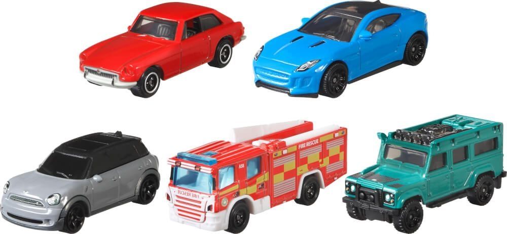 Mattel GWL22 Matchbox Best of UK Die-Cast, sortiert