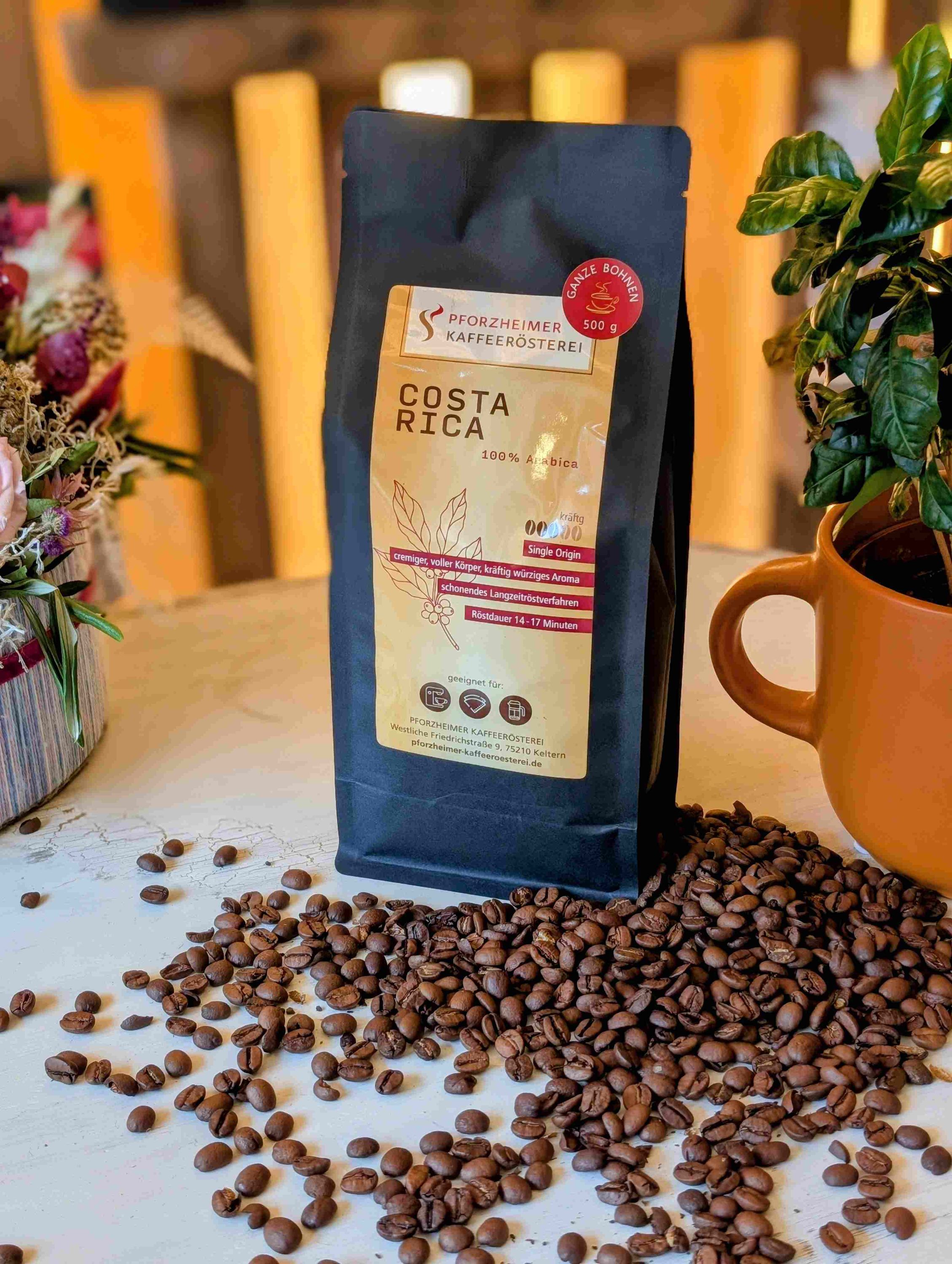 Kaffee Costa Rica | Pforzheimer Kaffeersterei