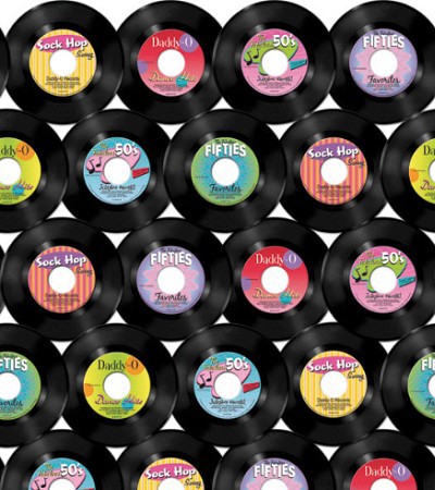 Rock N Roll Dekoration Deko Raum Wand 60er 70er Wanddekoration Rock N Roll Dekoration Deko Raum Wand 60er 70er Wanddekoration Schallplatten Pvc
