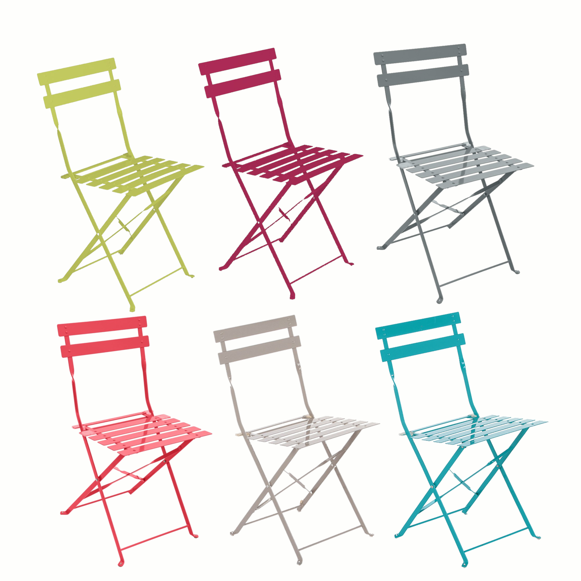 Gartenstuhl Metall Klappstuhl Bistrostuhl Campingstuhl Biergartenstuhl