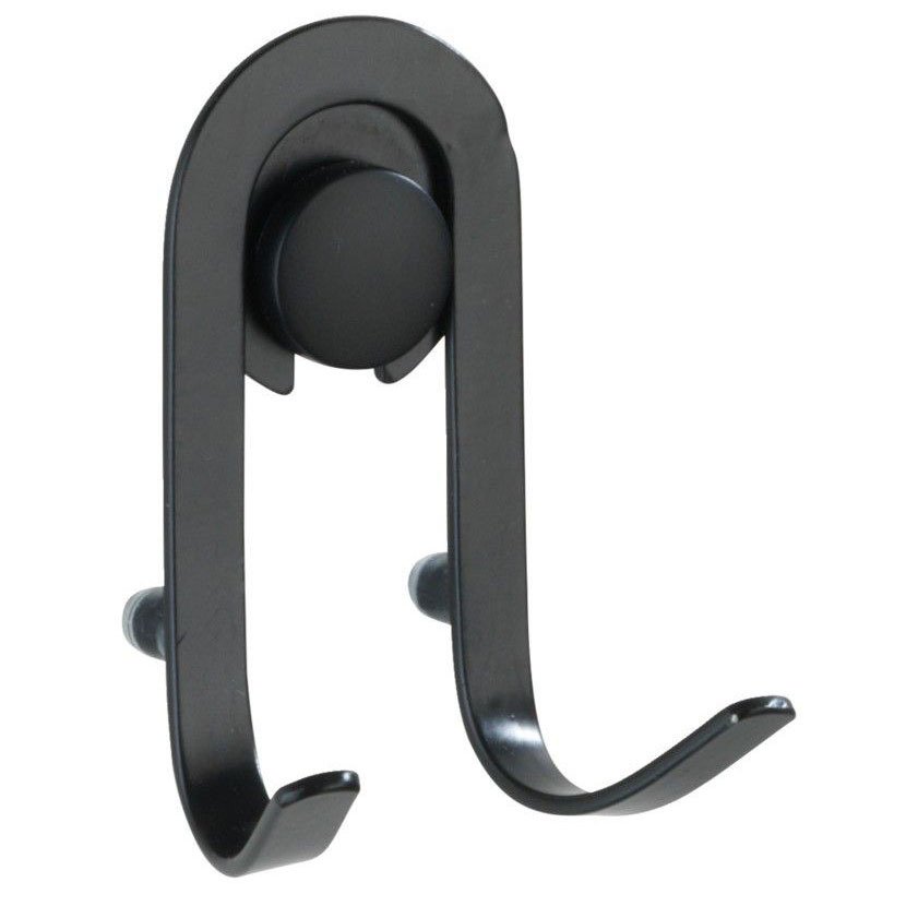 Classic Plus 2 Badhaken, Schwarz | EMAKO