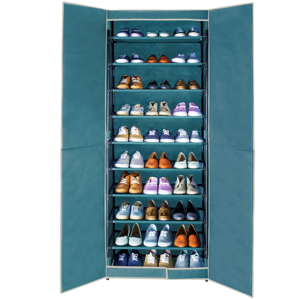 Schuhschrank Breeze für bis zu 30 Paar Schuhe, Polypropylen Faserstoff