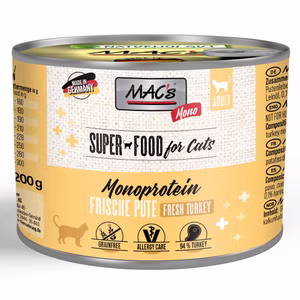 Macs Cat Mono Pute für Katzen 200g
