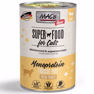 Macs Cat Mono Pute für Katzen 400g